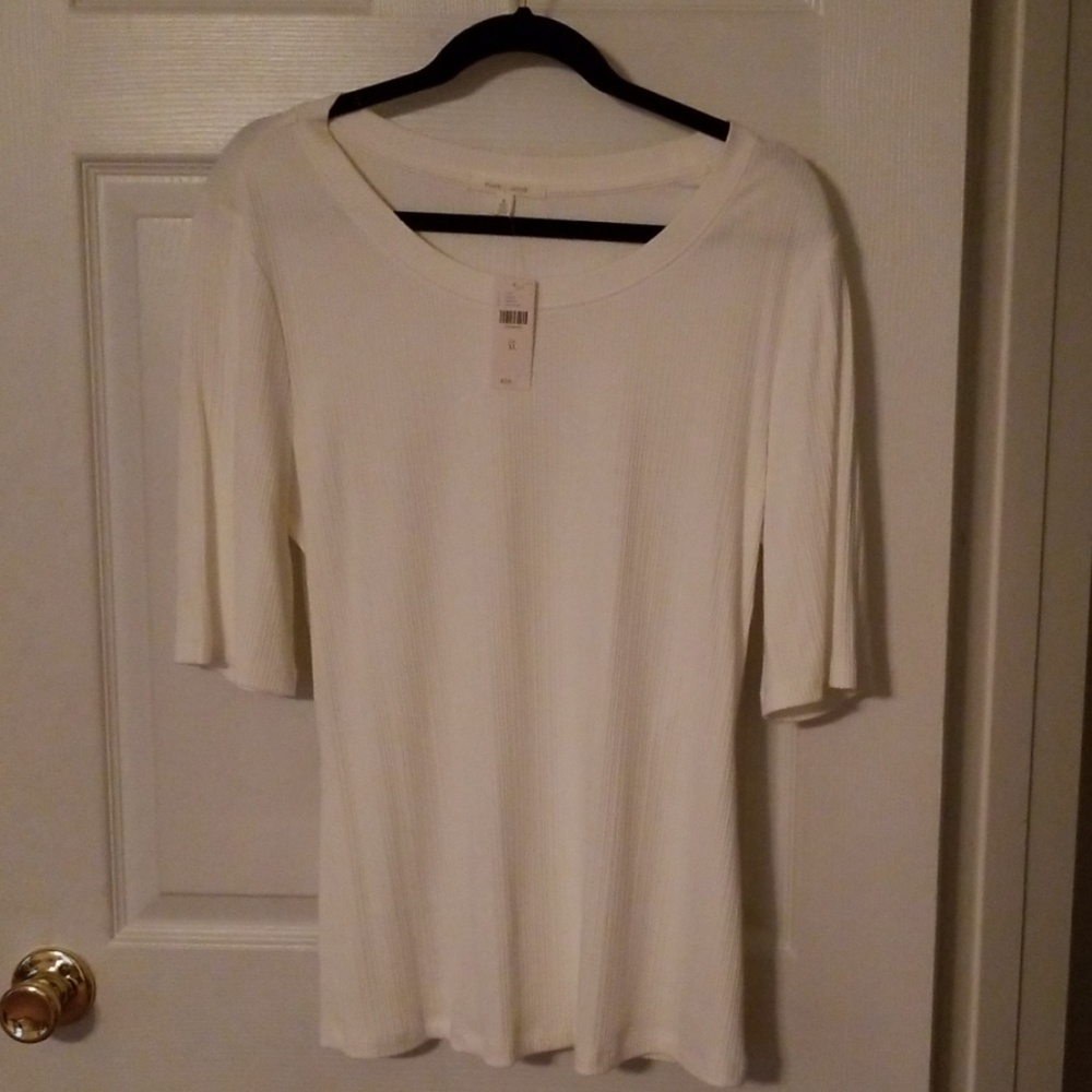 Anthropologie White Shirt